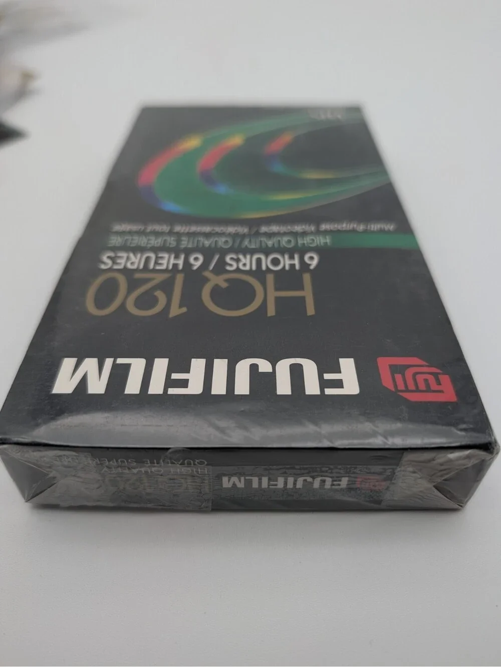 FUJIFILM HQ 120 6 HOURS HIGH QUALITY MULTI-PURPOSE VIDEOTAPE VHS NEW SEALED